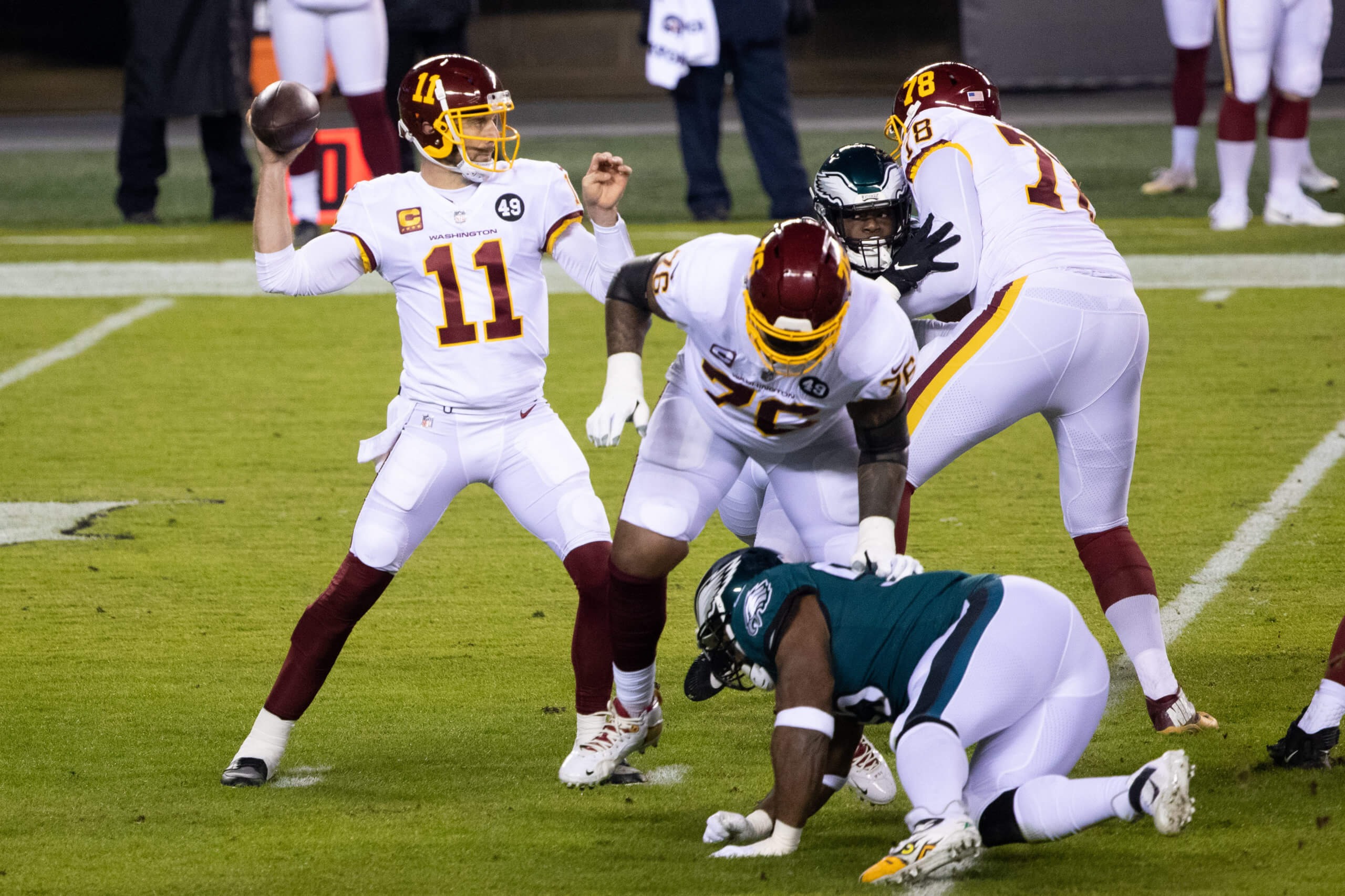 Washington Football Team Defeats Philadelphia Eagles